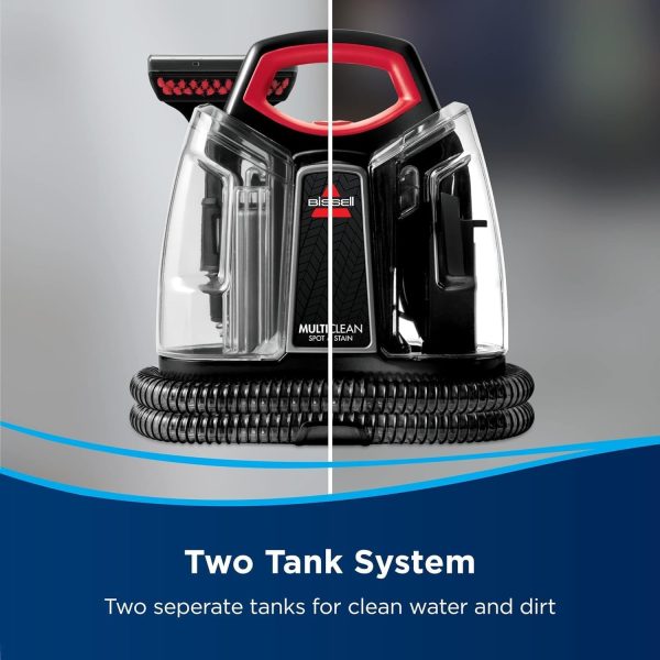 Big Summer Sale Limited Time Offer AED 99د.إ:BISSELL SpotClean ProHeat 4720E – Portable Cleaner with Powerful Suction & HeatWave Technology | Removes Tough Stains from Carpets,...