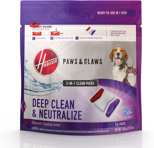 Big Summer Sale Limited Time Offer AED 99د.إ:Hoover SmartWash Pet Automatic Carpet Cleaner Machine with Spot Chaser Wand, Deep Cleaning Carpet Shampooer Machine, Pair with a...
