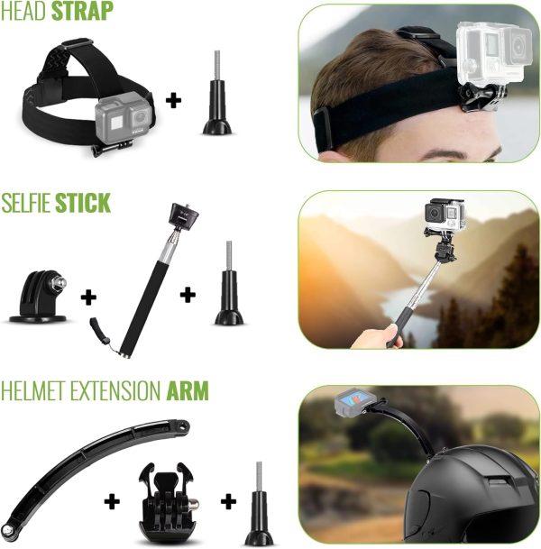 Limited-Time Sale for Summer Surprises AED 109د.إ:GoPro HERO13 Black - Waterproof Action Camera with 5.3K HDR Video, 27MP Photos, 1/1.9" Image Sensor, Live Streaming, Webcam,...