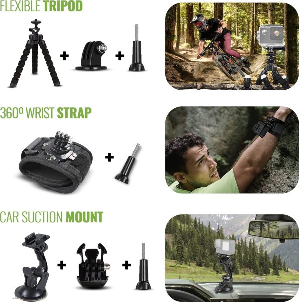Limited-Time Sale for Summer Surprises AED 109د.إ:GoPro HERO13 Black - Waterproof Action Camera with 5.3K HDR Video, 27MP Photos, 1/1.9" Image Sensor, Live Streaming, Webcam,...
