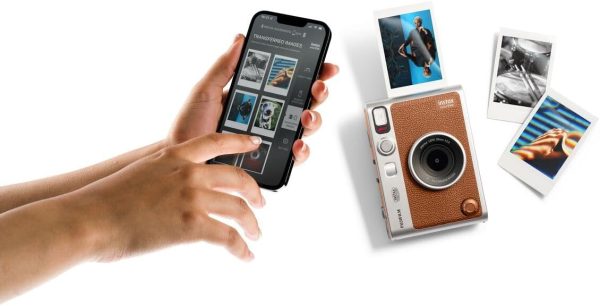 Limited-Time Sale for Summer Surprises AED 99د.إ:Fujifilm INSTAX Mini EVO Hybrid Instant Camera – Black (USB-C) | Instant Print with Digital Preview, Creative Modes & Built-In...