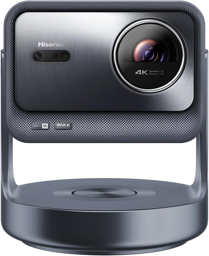 Limited-Time Sale for Summer Surprises AED 99د.إ :Hisense C2 Ultra 4K UHD Triple Color RGB Laser Portable Mini Projector, 65”~300", 3000 ANSI Lumens, 110% BT.2020 Wide Color...