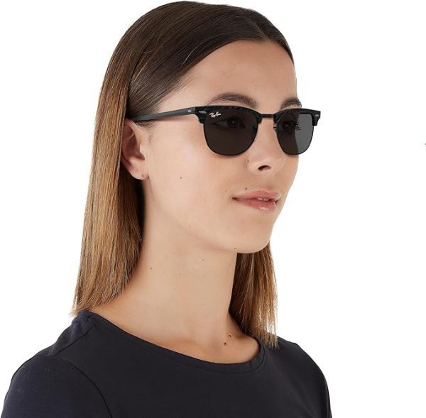 Limited-Time Sale for Summer Surprises AED 99.00د.إ :Ray-Ban Rb3016 Clubmaster Square Blue Light Filtering Everglasses