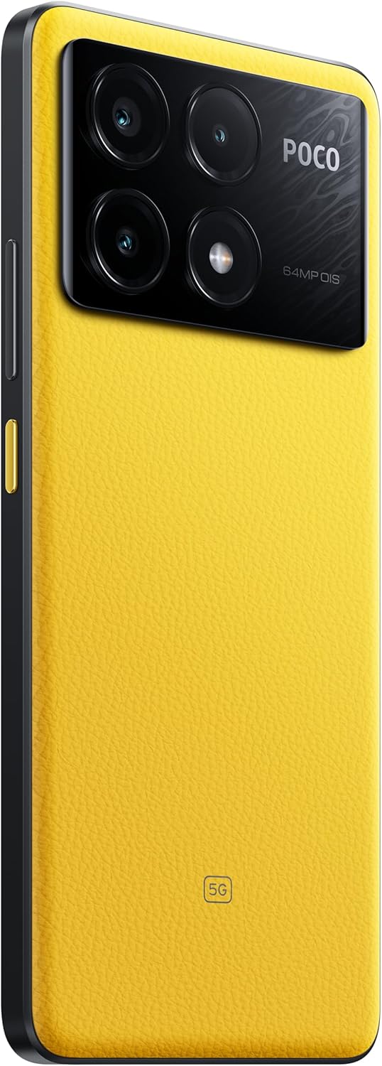 Limited-Time Sale for Summer Surprises AED 99.00د.إ :Xiaomi POCO X6 Pro Dual SIM Yellow 12GB RAM 512GB 5G
