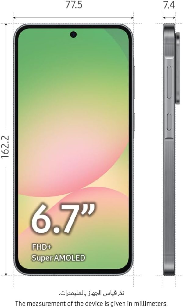 Summer Final Clearance Just AED 89د.إ:Samsung Galaxy A56 5G, Android Smartphone, 256GB Storage, 8GB RAM, 6x OS Upgrades, Large Display, Long Battery Life (UAE Version)