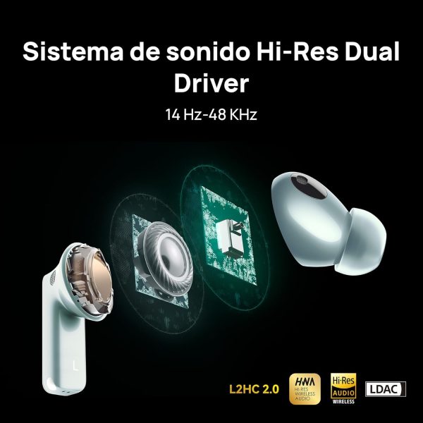 While Stocks Last:HUAWEI FreeBuds Pro 3 – Dual Speaker Premium Sound, Noise Cancellation for Calls – Up to 31-Hour Battery Life with Charging Case – Bluetooth Earbuds