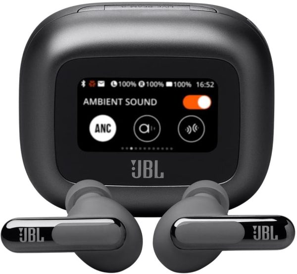 While Stocks Last:JBL Live Beam 3 Wireless Bluetooth Earbud Headphones with 48H Battery Life, True Adaptive Noise-Cancelling and High-Resolution JBL Signature Sound, IP55...