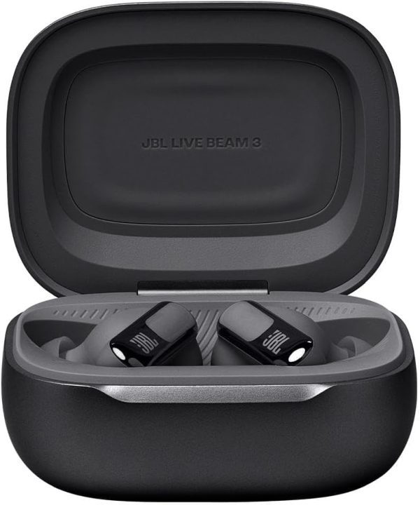 While Stocks Last:JBL Live Beam 3 Wireless Bluetooth Earbud Headphones with 48H Battery Life, True Adaptive Noise-Cancelling and High-Resolution JBL Signature Sound, IP55...