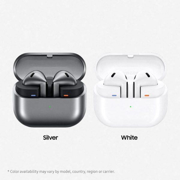 While Stocks Last:SAMSUNG Galaxy Buds 3 Pro AI True Wireless Bluetooth Earbuds, Noise Cancelling, Sound Optimization, Redesigned Comfort Fit, Silver