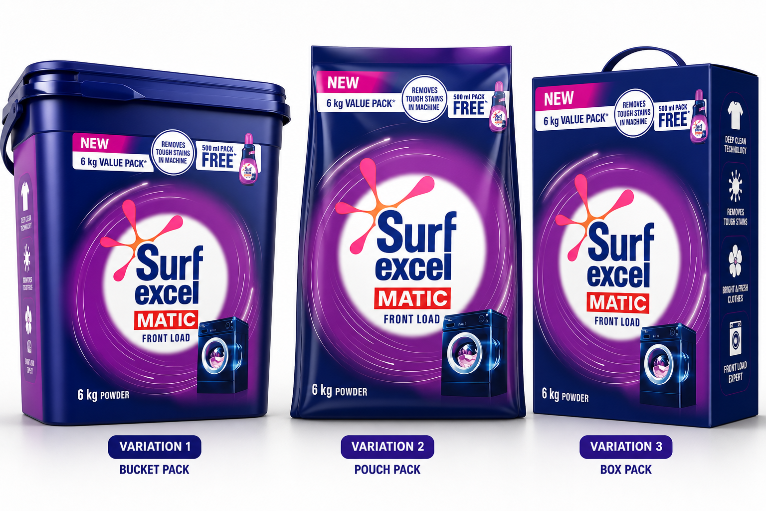 Surf Excel BrightWave Detergent 6KG - Image 3